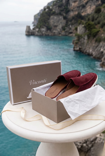 Visconti Yatch Mule - Azzurro
