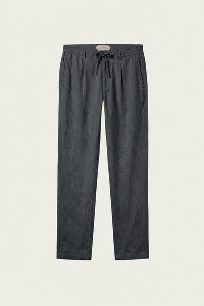 Visconti Linen Trousers - Beige