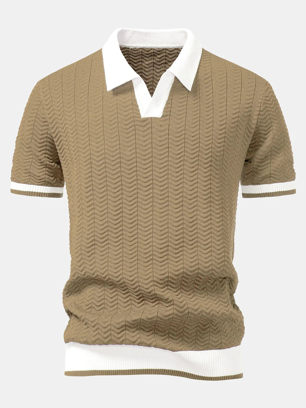 Visconti Polo in maglia Ascot - Nero