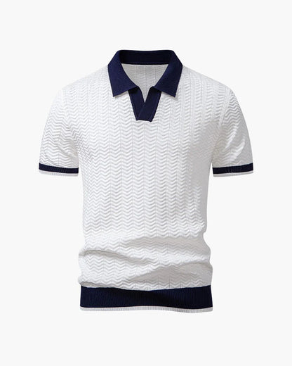 Visconti Polo in maglia Ascot - Nero